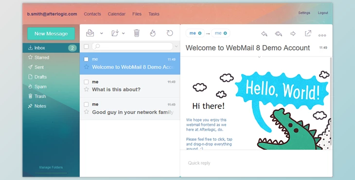Download Afterlogic Webmail Pro PHP v9.7.0 (20 Mar 2023) + License Key