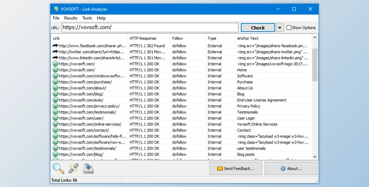 Free Download VovSoft Link Analyzer v1.6 + Portable Edition + CRACK